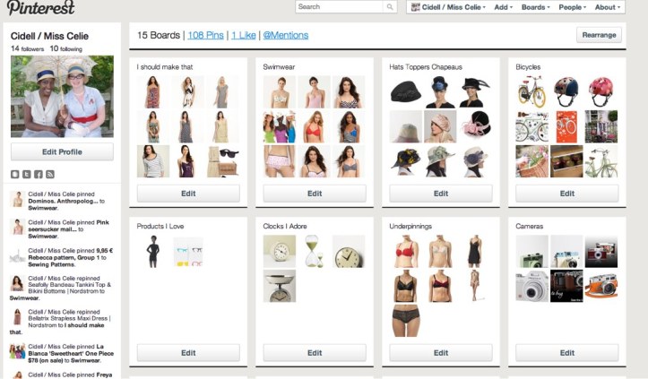 Cidell _ Miss Celie (fussbudgit) on Pinterest